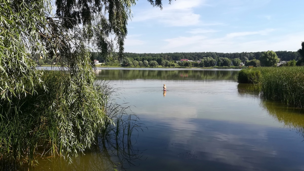 Озеро Круглик недалеко від Києва