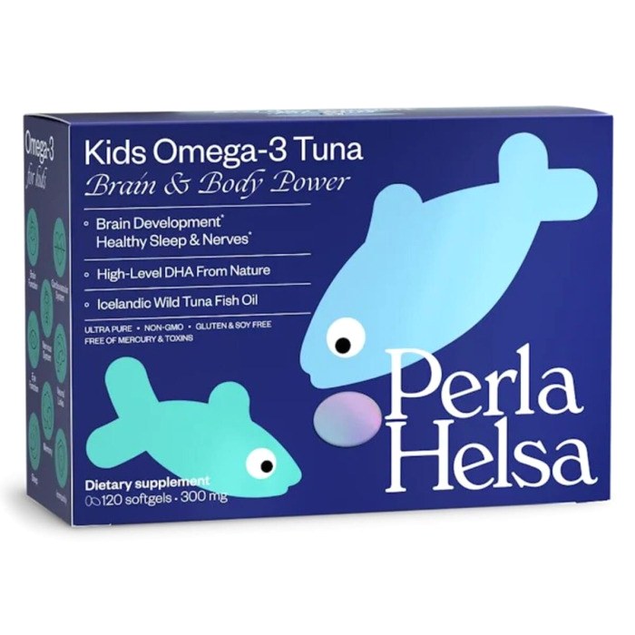Омега-3 для Дітей з Тунця з Високим Рівнем DHA Perla Helsa Kids Omega-3 Tuna