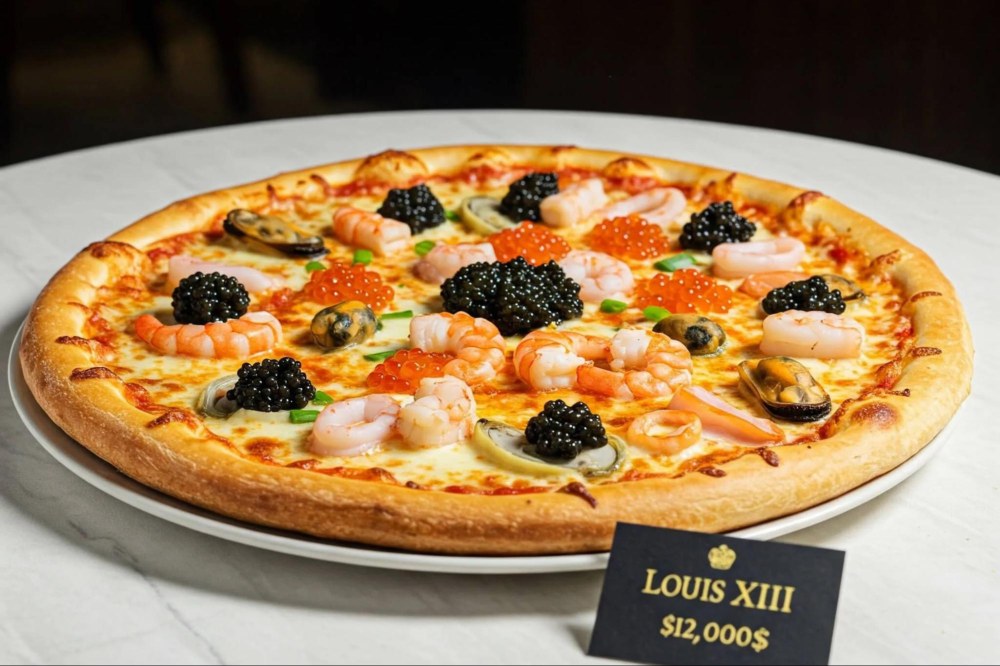 Найдорожча піца в світі – піца Luis XIII
